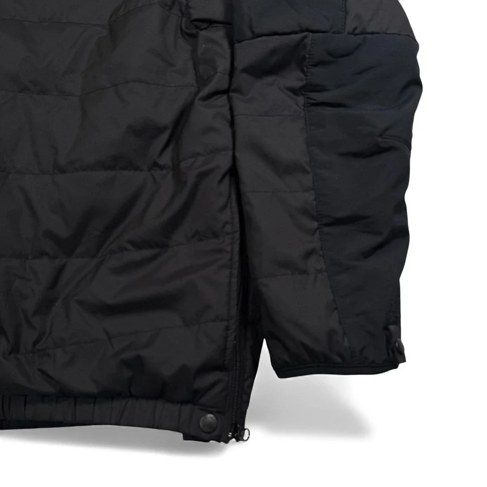 The North Face Mens Large Black Insulated Puffer Jacket Full Zip Vintage‎ Ski